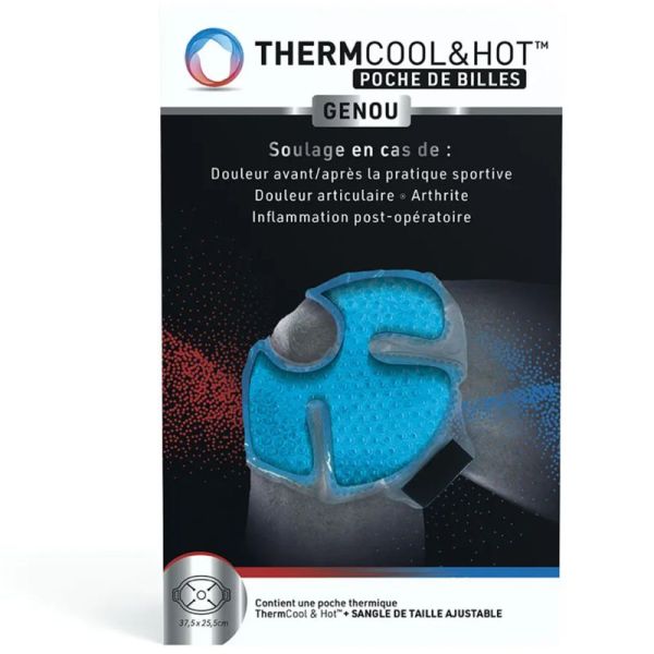 Bausch&Lomb ThermCool&Hot Poche de Billes Genou Chaud/Froid - 1 pièce