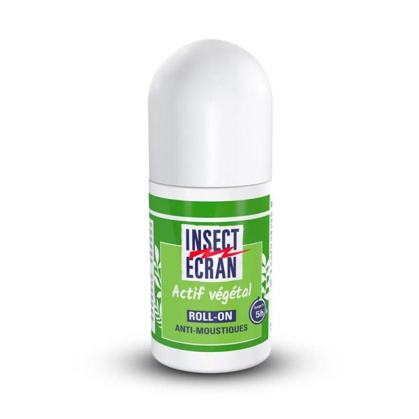 Insect Ecran Roll-On Anti-Moustiques Actif Végétal - 15ml - Protection ciblée dès 6 mois