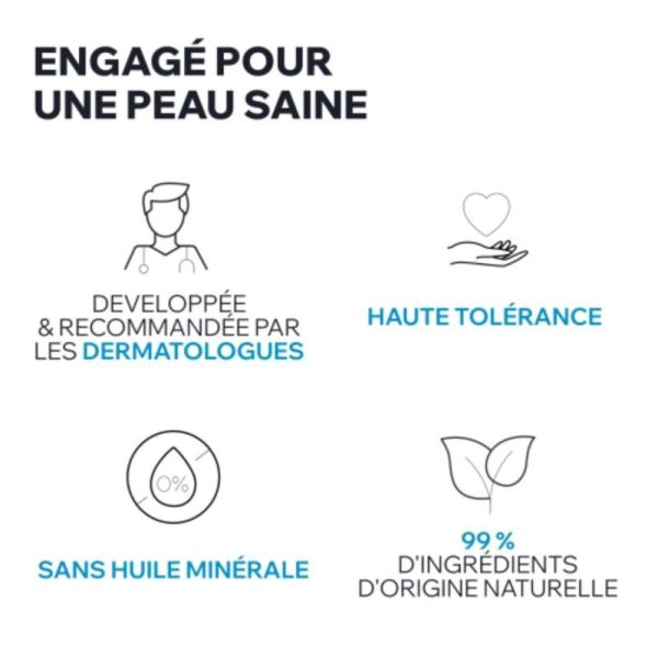 Uriage Huile Démaquillante 100 ml - Démaquille le waterproof avec un fini non gras
