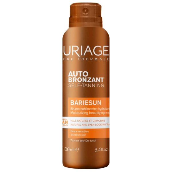 Uriage Bariésun Autobronzant Brume Sublimatrice Hydratante Visage & Corps Peaux Sensibles - 100ml
