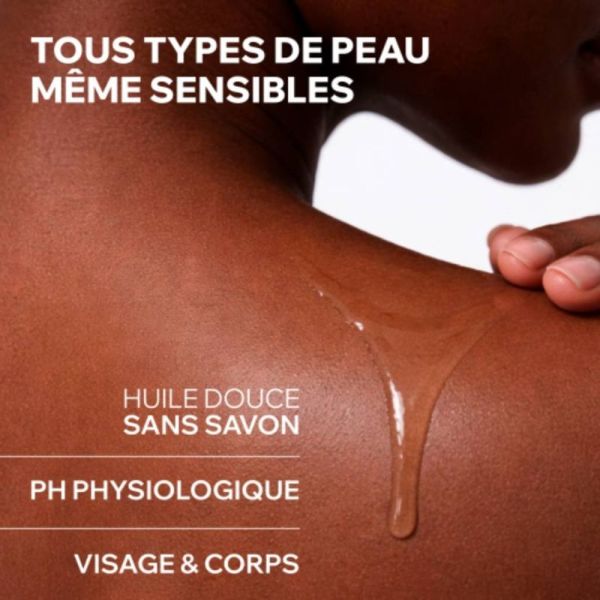 Uriage Derm-Phy Huile Lavante Dermatologique 500 ml - Nettoie, nourrit et protège la peau