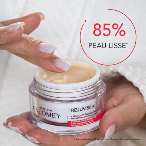 Eneomey Rejuv Silk - Crème Anti-Âge Redensifiante 50 ml - Peau Plus Elastique Plus Dense Plus Ferme