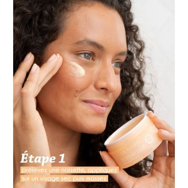 La Rosée Baume Démaquillant Fondant - Pot rechargeable 90ml - Douceur, efficacité