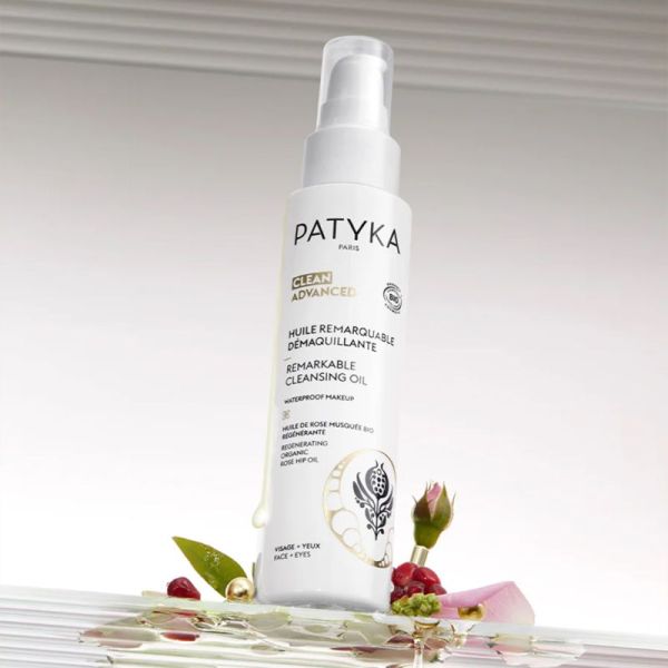 Patyka Clean Advanced Huile Remarquable Démaquillante Bio 100ml – Démaquille et régénère