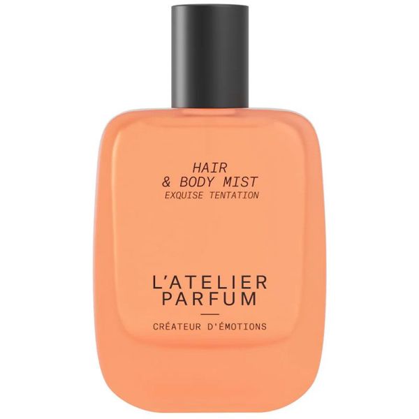 L'Atelier Parfum Exquise Tentation 50ml - Brume Parfumée Gourmande pour Corps et Cheveux