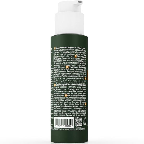 Luxéol Sérum Antichute Progressive - 50ml - Réduit la chute, renforce et redensifie la chevelure