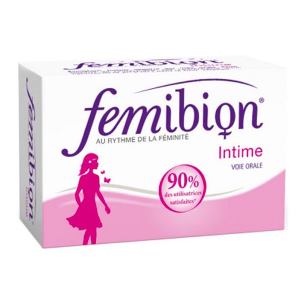 Femibion Flore Intime - Aide à Rééquilibrer la Flore Vaginale - 28 Gélules