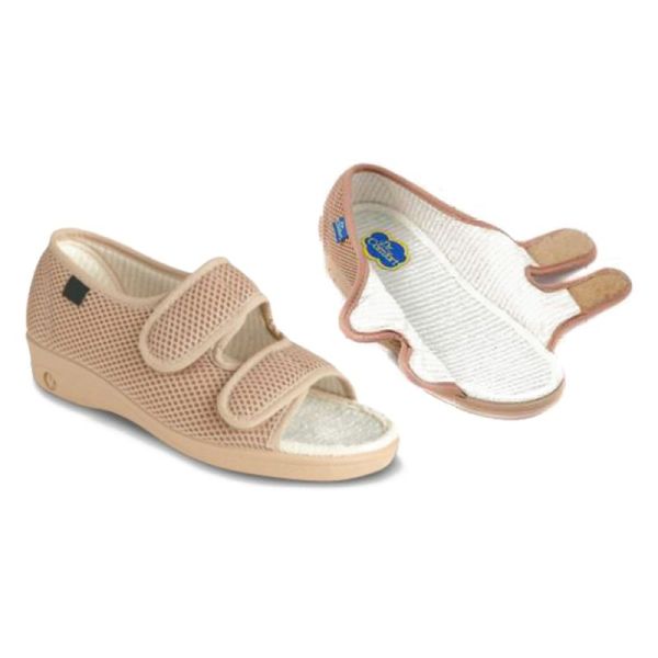 Dr Comfort CHUT New Diane Beige - Chaussures Confort Femme Pieds Diabétiques
