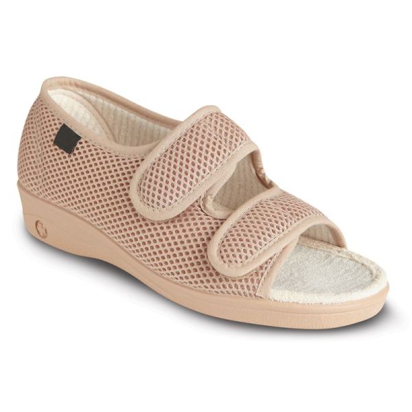 Dr Comfort CHUT New Diane Beige - Chaussures Confort Femme Pieds Diabétiques