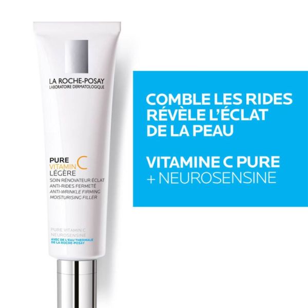 La Roche-Posay Redermic C Pure Vitamin C Légère 40ml – Anti-rides et éclat