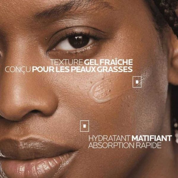 La Roche Posay Effaclar Supramolecular Correcteur sébum et pores 40 ml - Gel frais hydratant et matifiant anti-imperfections