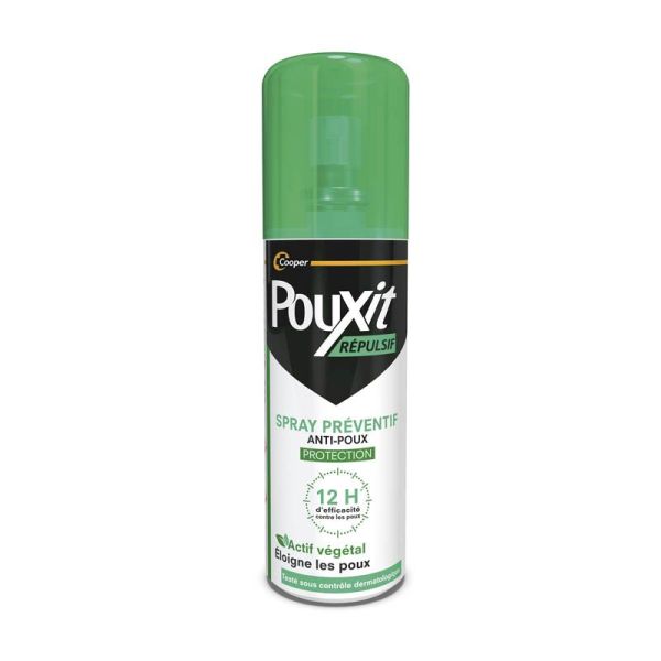 Pouxit Répulsif Spray Préventif Anti-Poux 75ml