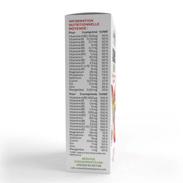 Arkopharma Azinc Vitalité Junior Goût Fraise 30 comprimés à croquer