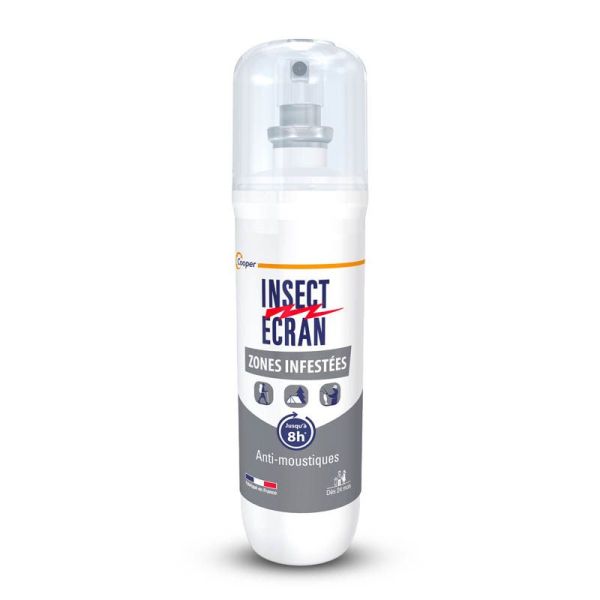 Insect Ecran Anti-Moustiques Répulsif Zones Infestées - 100ml - Protection maximale en zones à risque