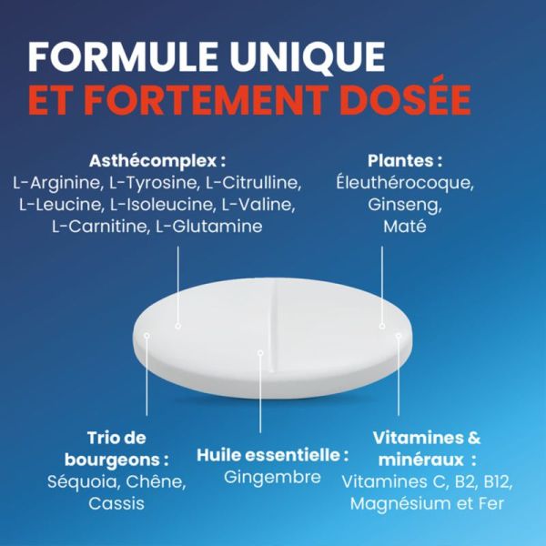 Santarome Anti-Fatigue Flash 20 Comprimés – Énergie et vitalité