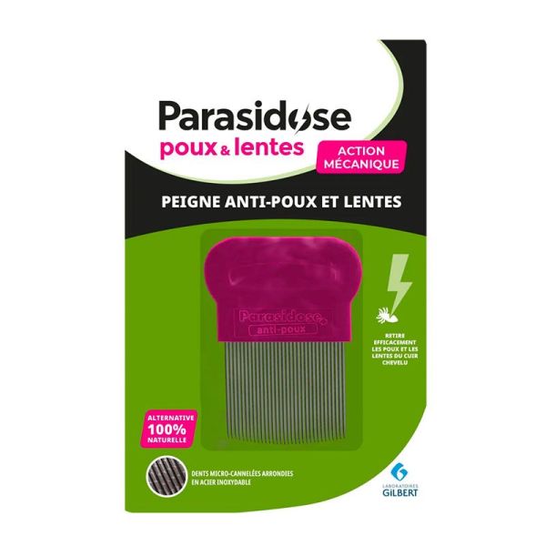 Parasidose Peigne Anti-Poux et Lentes