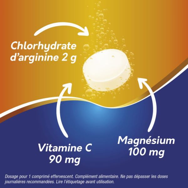 Sargenor à la Vitamine C - 14 comprimés effervescents - Stimulation de l’organisme en cas de fatigue