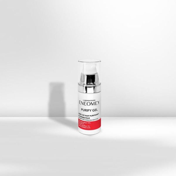 Eneomey Purify Gel 30 ml - Gel de nuit purifiant correcteur, sébo-régulateur