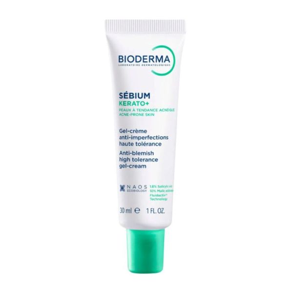 Bioderma Sébium Kerato+ Gel-Crème Anti-Imperfections Peau à Tendance Acnéique - 30ml