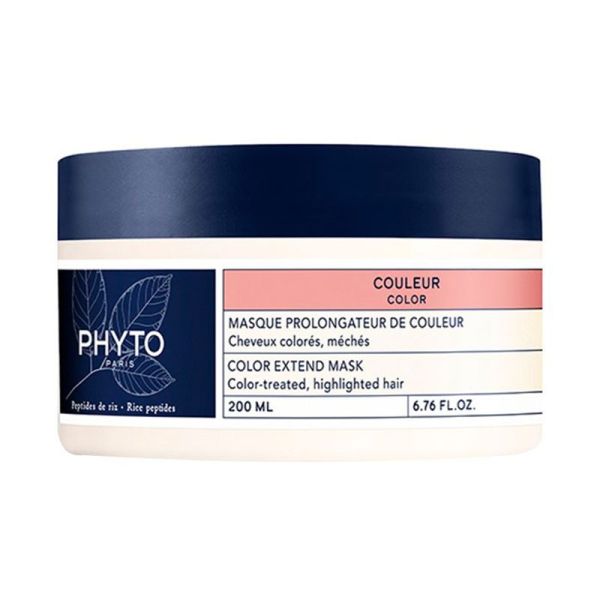 Phyto Couleur - Masque Prolongateur de Couleur - Cheveux Colorés, Méchés - 200 ml