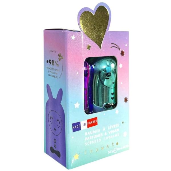 Inuwet Coffret Duo Baumes à Lèvres Rainbow - 2 Baumes à Lèvres - Hydratation gourmande et protection naturelle