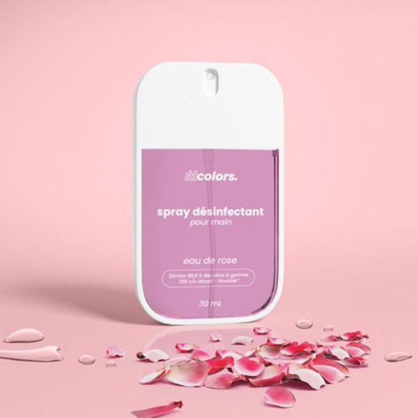 IDC Spray Désinfectant Senteur Eau de Rose 30ml – Assainissement et délicatesse