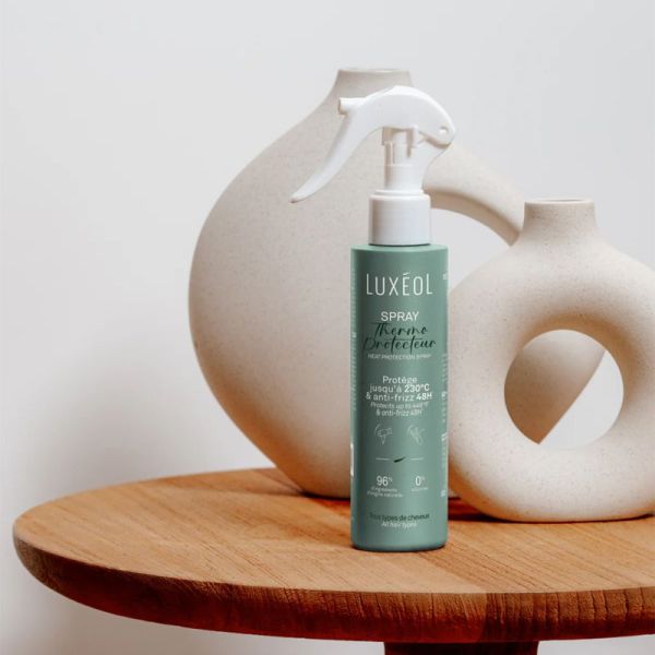 Luxéol Spray Thermoprotecteur - 150ml - Protège de la chaleur, discipline les frisottis et sublime la fibre