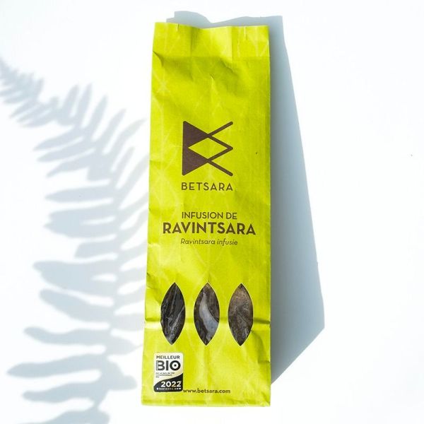 BeTsara Feuilles de Ravintsara - En Vrac - Certifié bio - Confort Hivernal - 50g