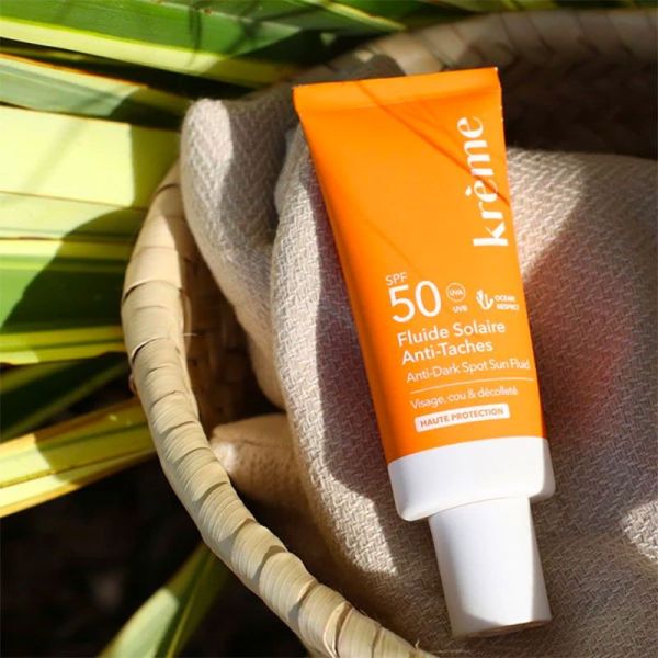 Krème Fluide Solaire - Anti-Taches - SPF 50 - 40ml