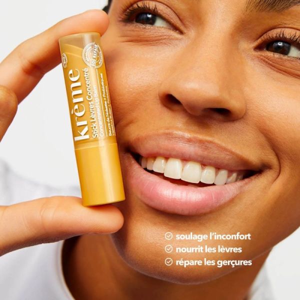 Krème Stick Lèvres Concentré - Baume Réparateur Naturel