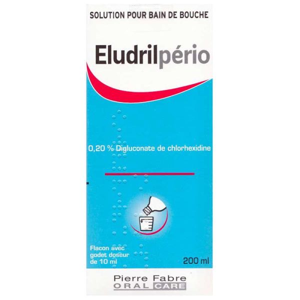 Eludrilperio 0,2% bain de bouche 200ml