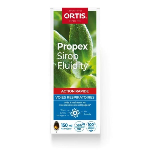 Ortis Propex Fluidity Sirop Fluidifiant Voies Respiratoires - 200ml