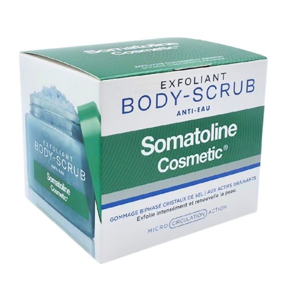 Somatoline Cosmetic Body Scrub Gommage Anti-Eau Exfoliant - Exfoliation lissante et action drainante intensive