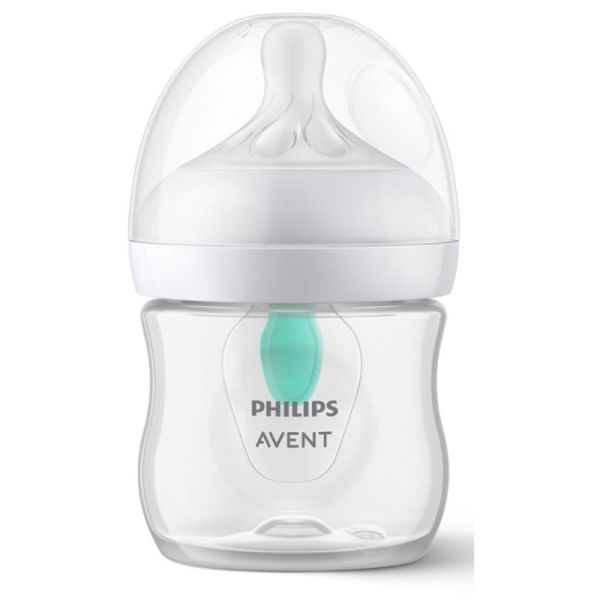 Avent Natural Response AIRFREE Biberon 125ml - 0-3 mois - Tétine débit 2