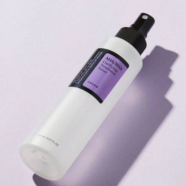 COSRX AHA/BHA Clarifying Treatment Toner 150ml - Lotion tonique exfoliante et clarifiante quotidienne