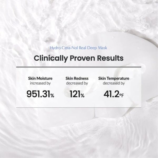 Biodance Hydro Cera-nol Real Deep Mask 1 unité - Masque de nuit hydrogel ultra-apaisant et réparateur