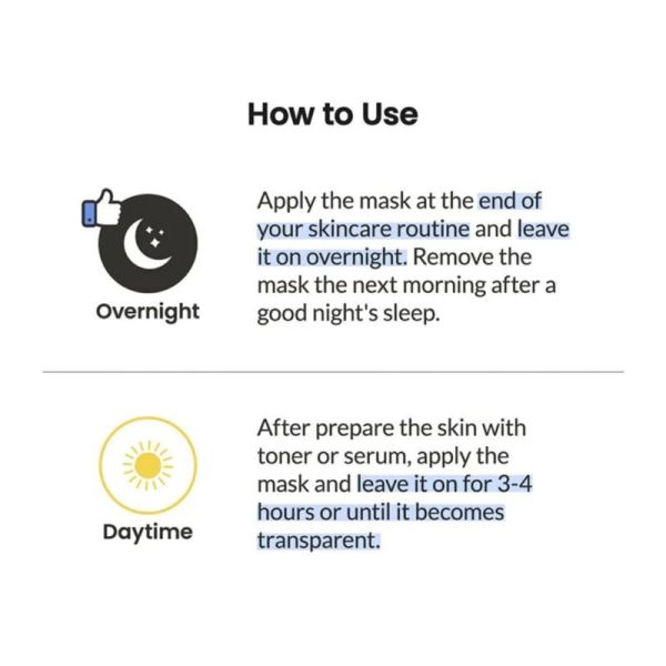 Biodance Hydro Cera-nol Real Deep Mask 1 unité - Masque de nuit hydrogel ultra-apaisant et réparateur