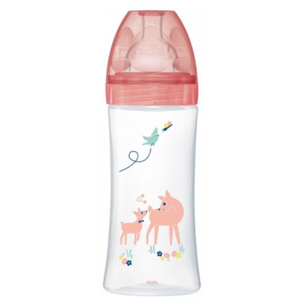 Dodie Biberon Sensation+ Anti-Coliques +6m Biche 330ml