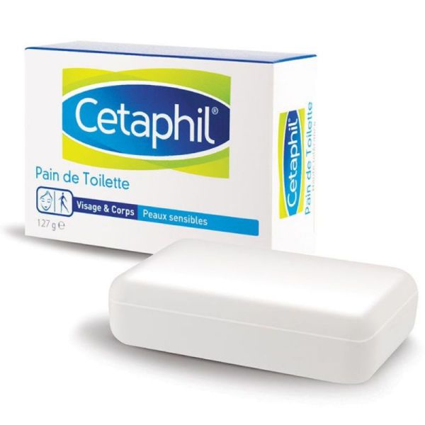 Cetaphil Pain De Toilette Visage Et Corps Peaux Sensibles 127g