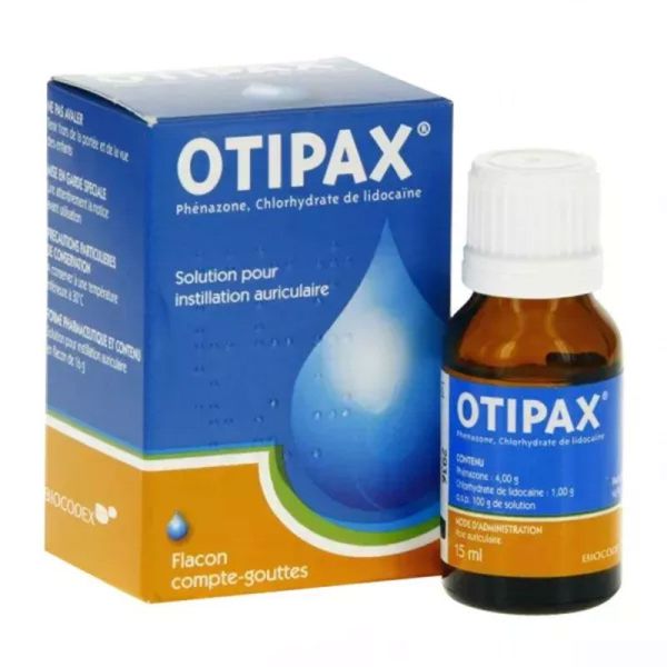 Otipax Solution Auriculaire 15 ml