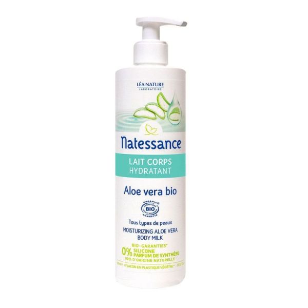 Lait corps hydratant Aloé vera bio 400ml