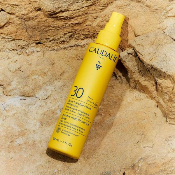 Caudalie Soins Solaires Spray Invisible Haute Protection SPF30 150ml – Protection et jeunesse