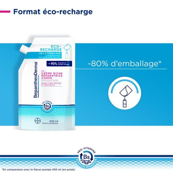 Bepanthen Derma Crème Riche Réparatrice Corps 200 ml