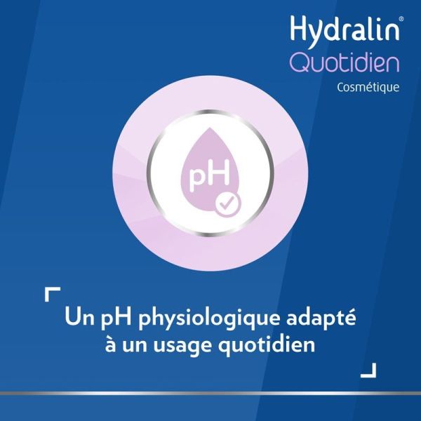 Hydralin Quotidien Gel Lavant - 400 ml - Hygiène Intime Douceur et Respect de l’Environnement