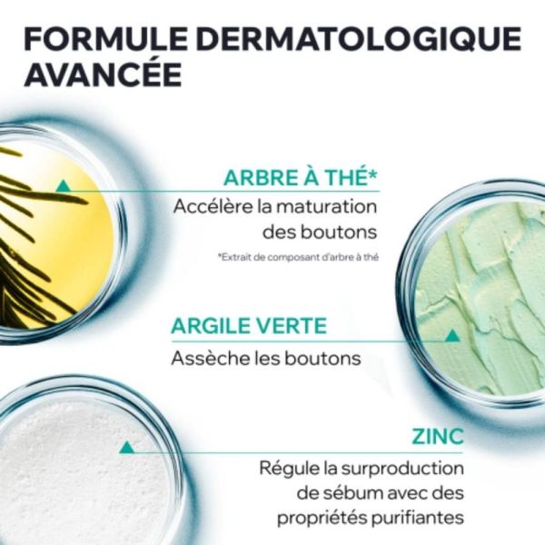 Uriage Hyséac Pâte SOS 15 ml - Accélère la disparition des boutons dès la première nuit