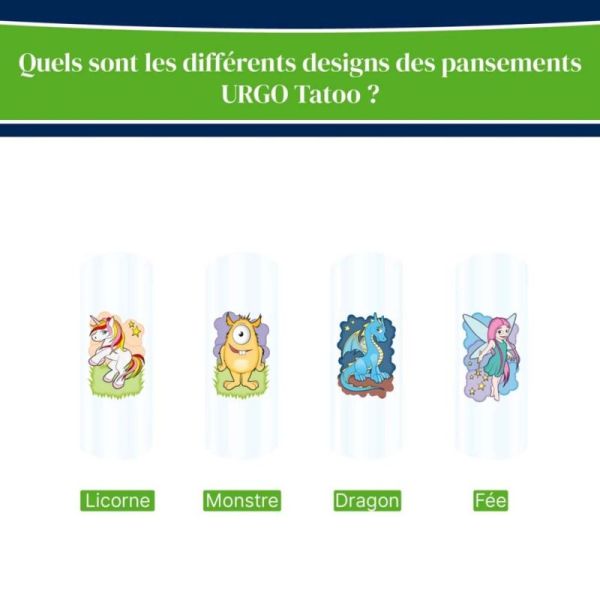 Urgo Pansements Tatoo 16 pansements