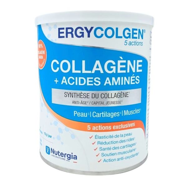 Nutergia Ergycolgen Poudre 280 g - Peau cartilages et muscles