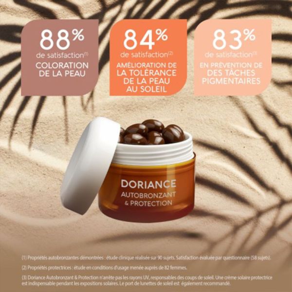 Naturactive Doriance Autobronzant & Protection Lot de 2 x 30 Capsules – Hâle et antioxydants