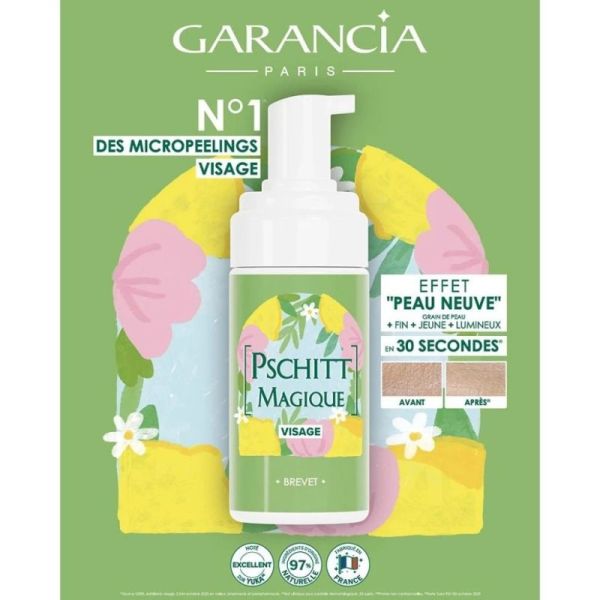 Garancia Pschitt Magique Visage 100ml - Micropeeling sans grain édition limitée