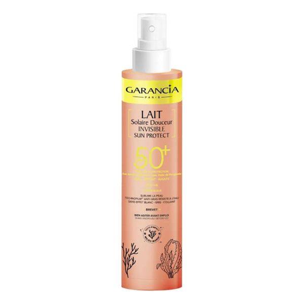 Garancia Lait Solaire Douceur Invisible Sun Protect SPF50+ - Texture Ultra-Légère - 150 ml